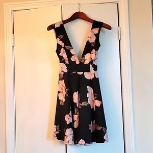 Print short dress